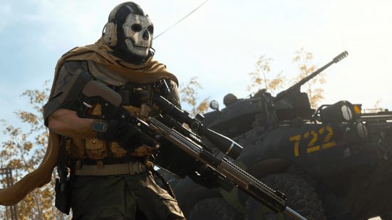 Best free Xbox games: Ghost readies his sniper in Warzone 2