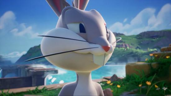 multiversus max level bugs bunny frowning