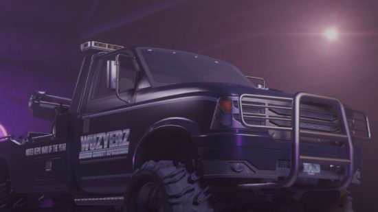 Saints Row Tow Truck Location: The tow truck can be seen in the menu