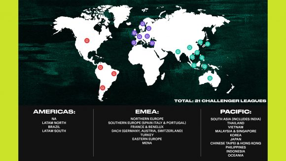 Valorant Champions Tour 2023 Challengers system revealed: each region that will have a Challengers league