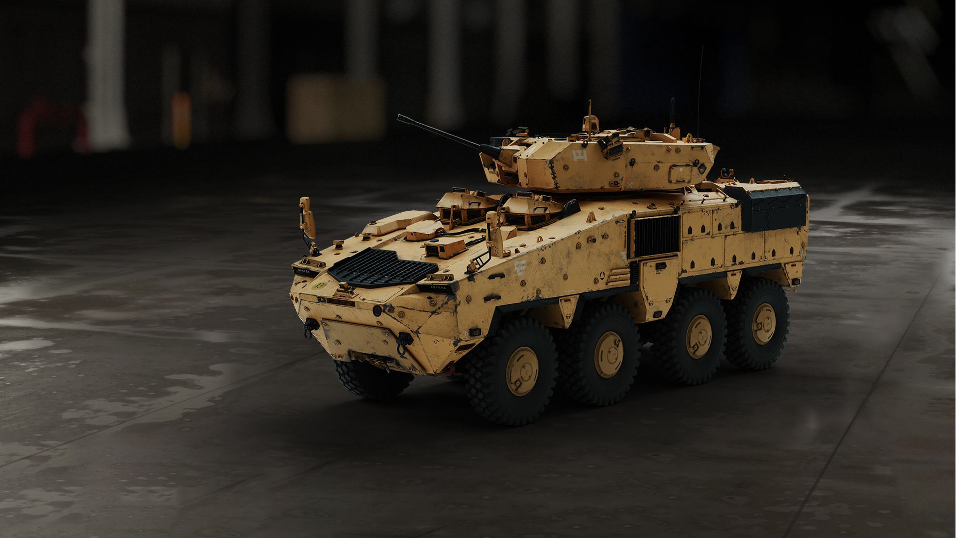 Modern Warfare 2 Vehicles: The APC can be seen