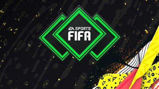 Transfer FIFA points from 22 to 23: A FIFA Points logo on a black background