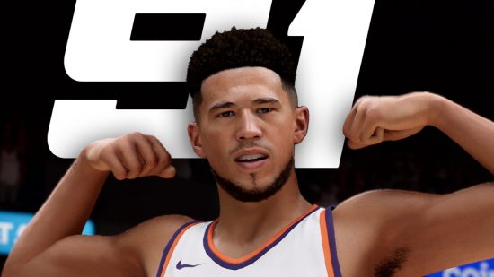 NBA 2K23 ratings: Devin Booker can be seen