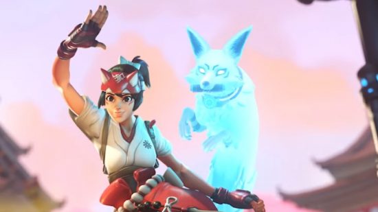Overwatch 2 Kiriko Hero: Kiriko and her fox can be seen