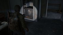 The Last of Us Part 1 Safe Codes Combinations: Joel can be seen looking at a safe