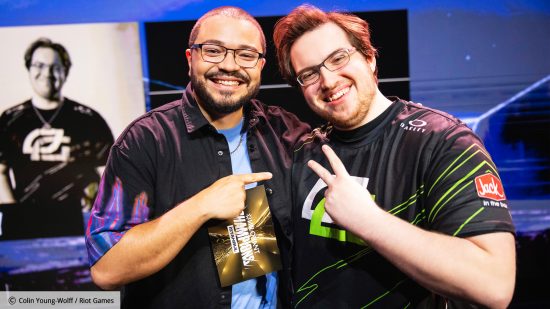 Valorant Champions 2022 Goldenboy interview: Goldenboy and yay
