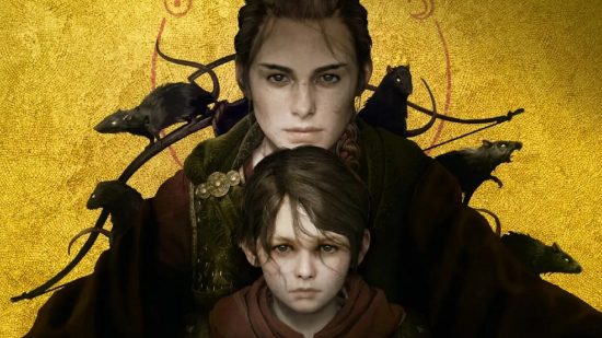 A Plague Tale Requiem Walkthrough Tips: Hugo and Amicia can be seen in art, with rats around them