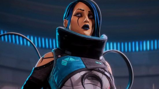 Apex Legends ranks Season 15: an image of Catalyst looking confused