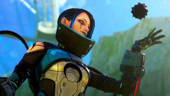Apex Legends Season 15 release time: an image of Catalyst with a ball of ferrofluid