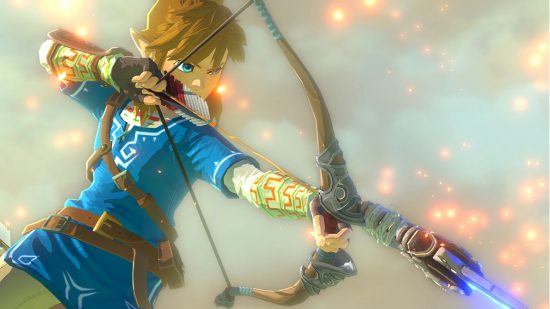 Best Nintendo Switch games: Link readies his bow in Breath of the Wild