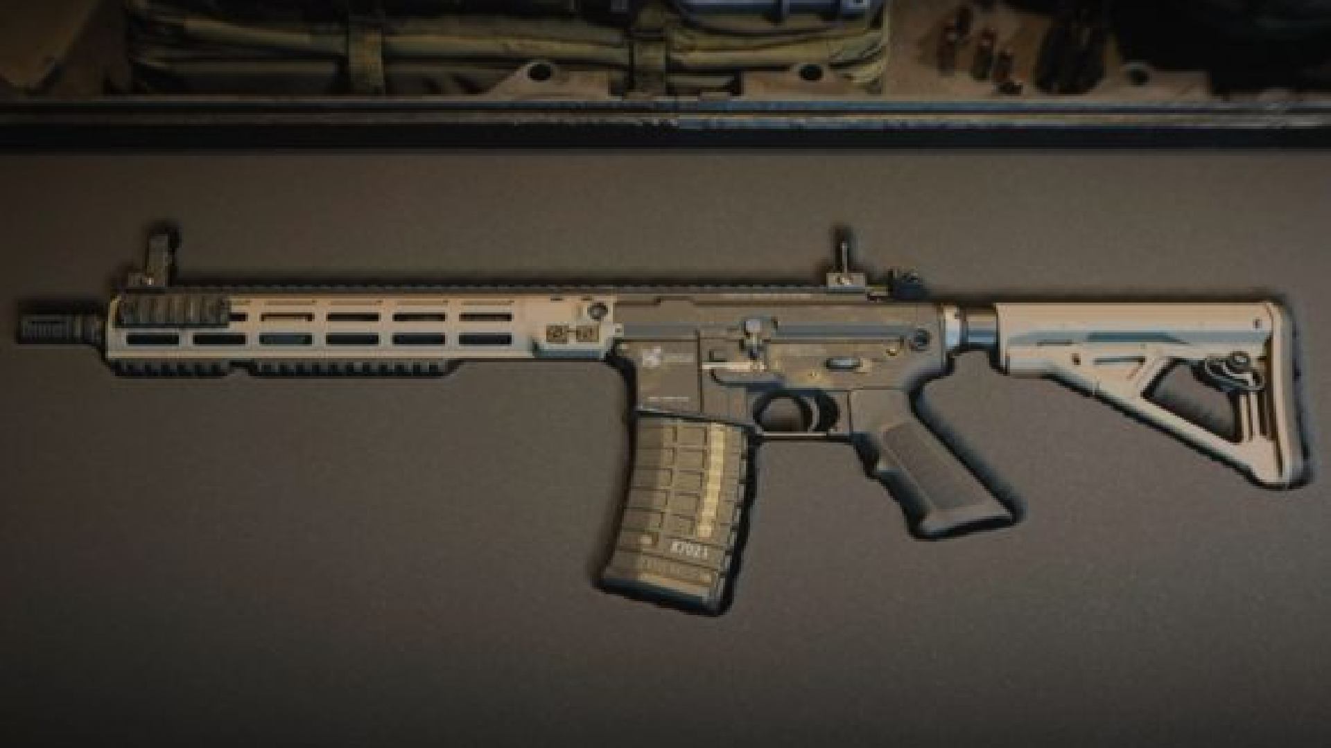 Modern Warfare 2 Best Assault Rifle: The M4 can be seen in the menu