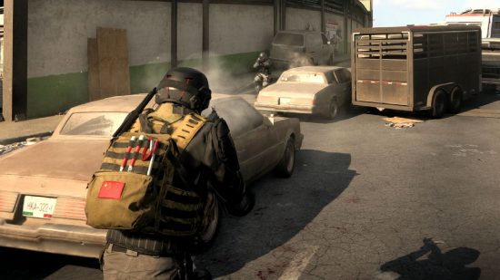 Modern Warfare 2 get Twitch Drops: A player can be seen shooting another player
