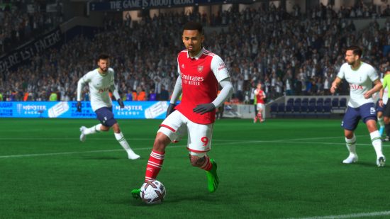 FIFA 23 update: Arsenal's Gabriel Jesus runs with the ball