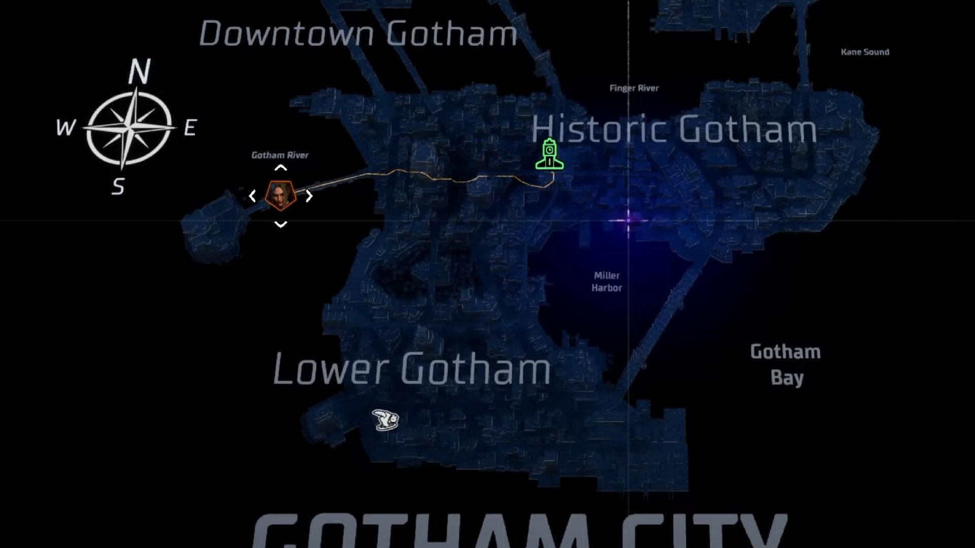 Gotham Knights Map Size