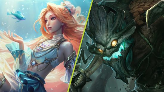League of Legends Worlds 2022 Pick'Em Crystal Ball Group Stage: Seraphine and Maokai