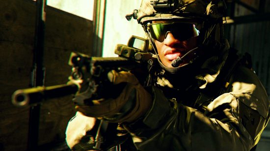 Modern Warfare 2 prestige: an image of a solider with a sword