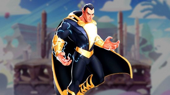 MultiVersus Black Adam voice actor: an image of the character on a darker background