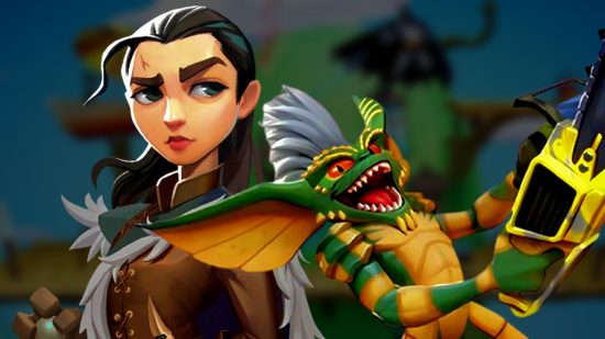 MultiVersus update nerf combo repeat moves: an image of Stripe the Gremlin and Arya Stark