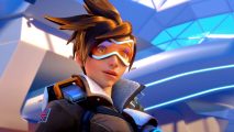 Overwatch offline goodbye Overwatch 2 launch: an image of Tracer from the first cinematic