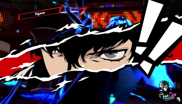 Joker lands a critical hit in Persona 5 Royal