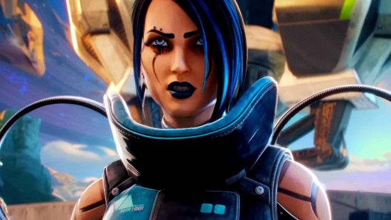 Apex Legends Catalyst 24 hours kill record: an image of Catalyst looking angry