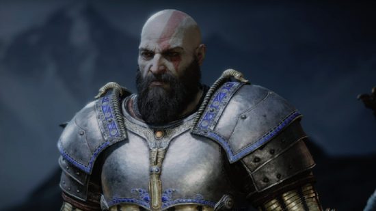 God of War Ragnarok Armour Crafting: Kratos can be seen wearing armour