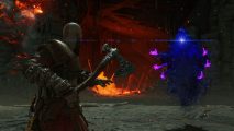 God of War Ragnarok Best Skills: Kratos can be seen fighting a Wight