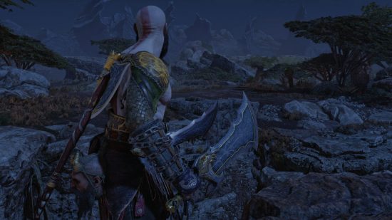 God of War Ragnarok Chaos Flame Locations: Kratos can be seen with the Blades of Chaos