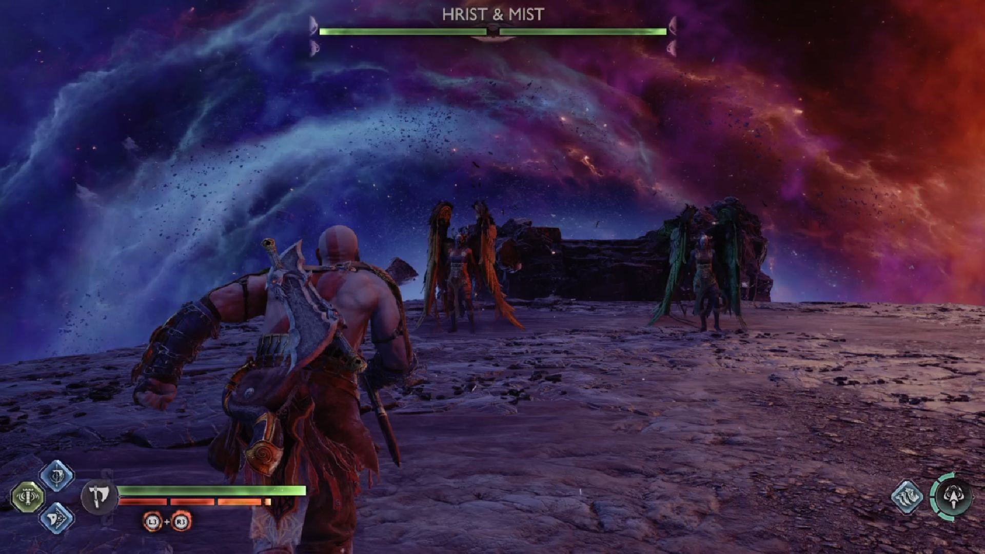 God of War Ragnarok Gale Flames Locations: Hrist and Mist can be seen