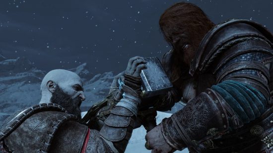 God of War Ragnarok Missions List: Thor and Kratos can be seen fighting