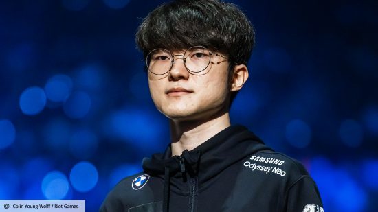 League of Legends T1 Faker re-signs 2023: Faker at Worlds 2022