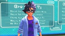 Pokemon Scarlet and Violet Answers: A character can be seen