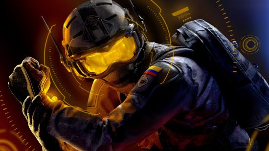 Rainbow Six Siege Operation Solar Raid release time: an image of Solis readied to fight