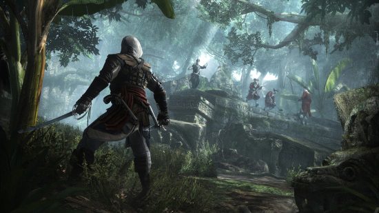 Assassin's Creed best games ranked: an image of Edward from AC 4 Black Flag