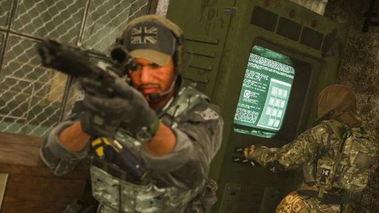 Modern Warfare 2 Raid Assignment: A player can be seen