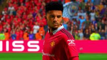 FIFA 23 cheap Xbox Game Pass: an image of Sancho in FIFA