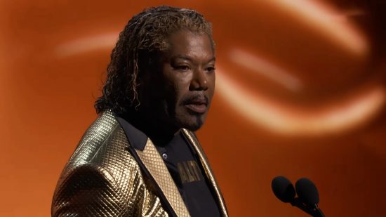 Christopher Judge Game Awards 2022 speech world record: Judge on stage