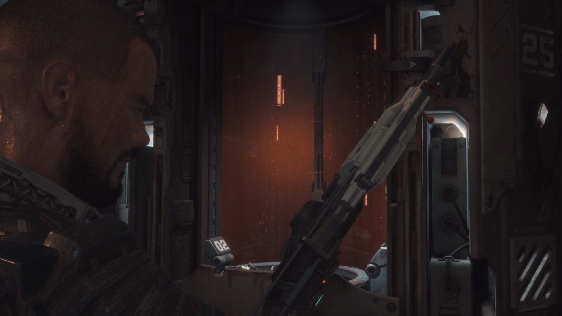 The Callisto Protocol Weapons: Jacob can be seen holding the assault rifle