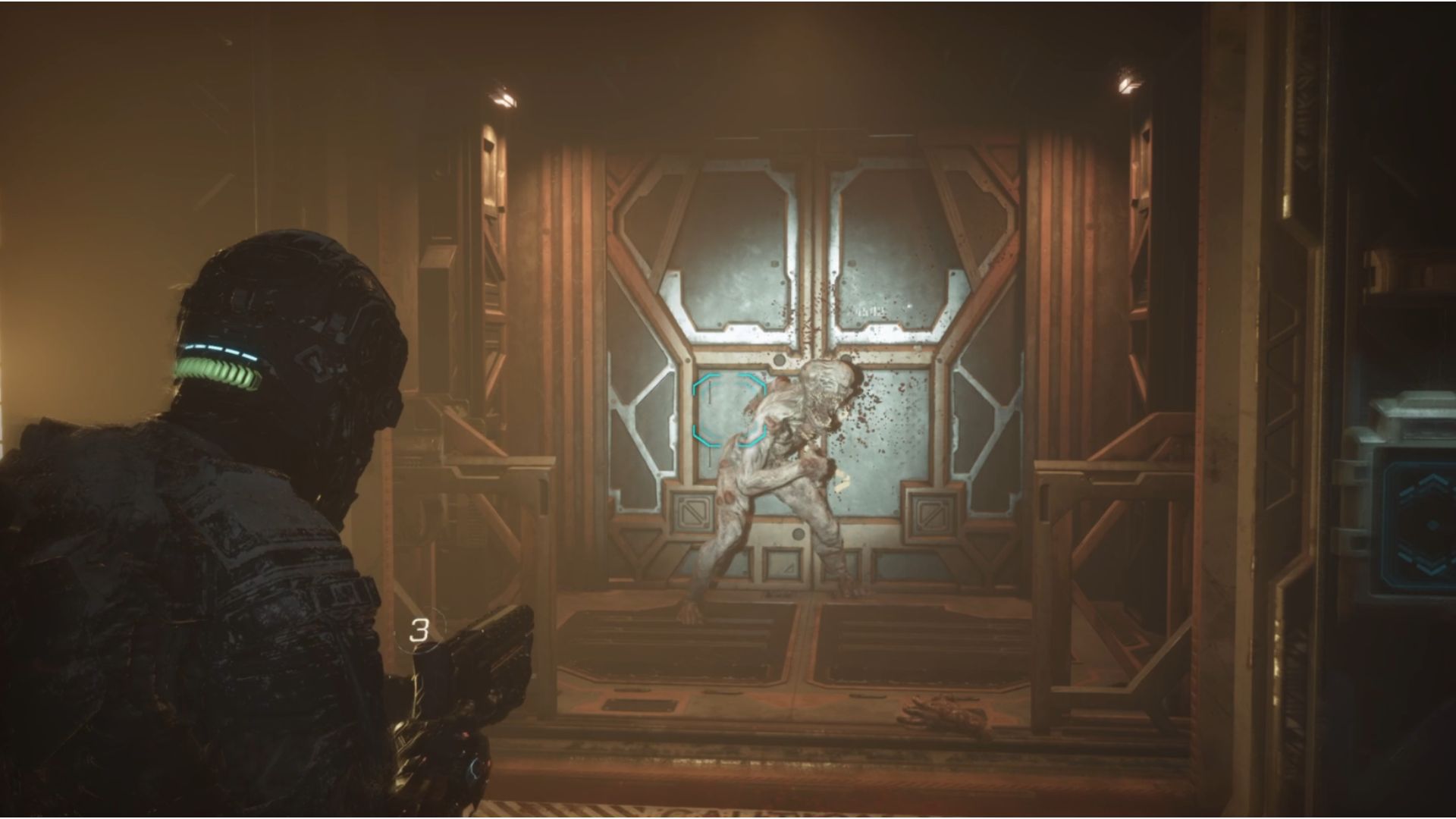 The Callisto Protocol Weapons: Jacob can be seen holding the Riot Gun