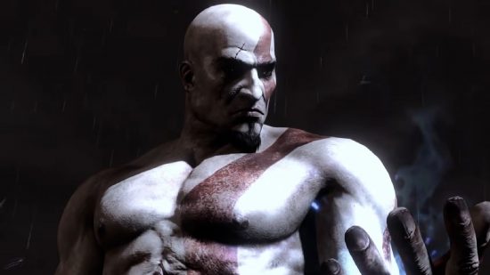 Kratos from God of War 3 Remastered