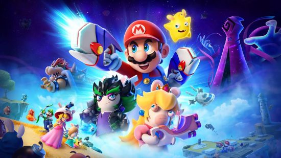 Best Switch games: Mario and the gang light up the sky in Sparks of Hope