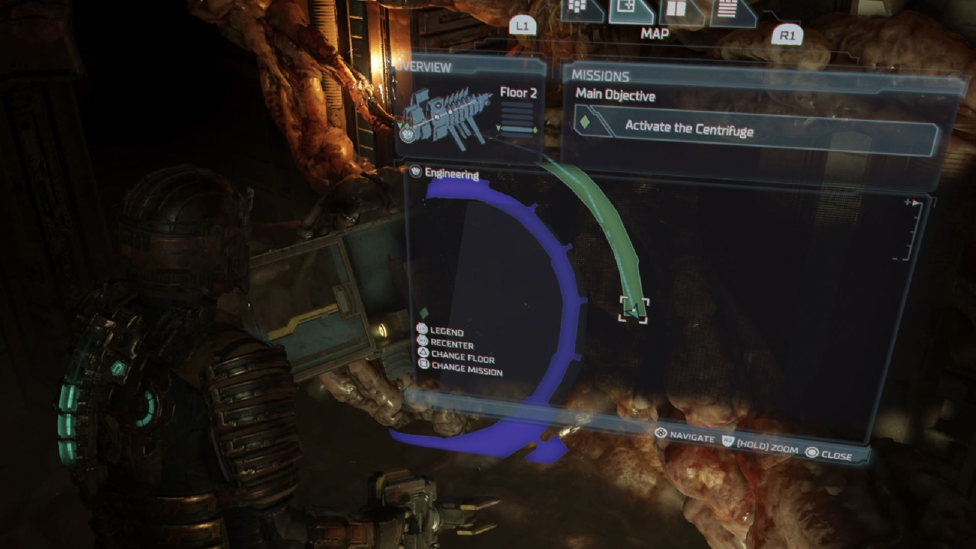 Dead Space Nodes: The node can be seen