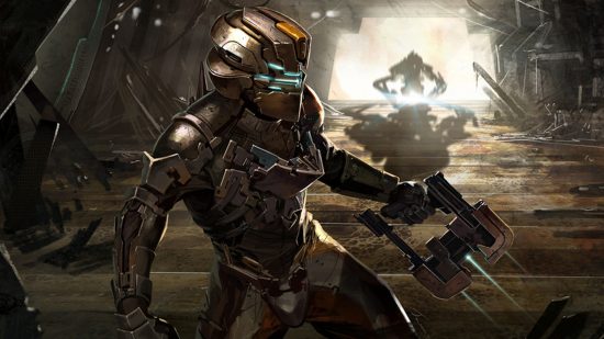 Isaac Clarke in the game Dead Space 2