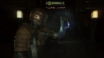 Dead Space Stasis Module: Isaac can be seen using the Stasis Module