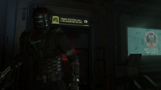 Dead Space Suits: The Sanctified Suit can be seen