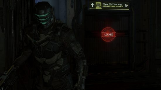Dead Space Suits: The Venture suit can be seen