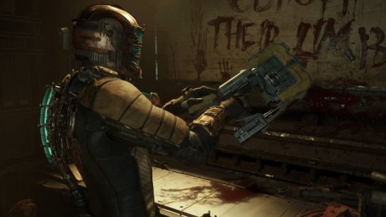 Dead Space Weapon Locations: Isaac can be seen putting the Plasma Cutter together