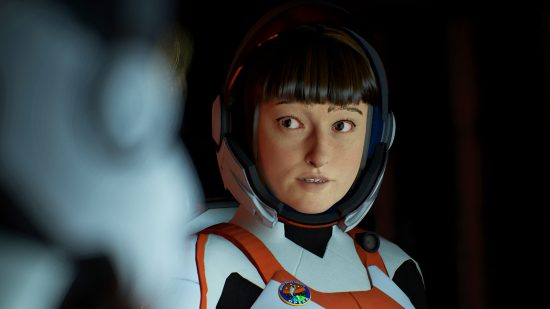 Astronaut Kathy Johansson in the game Deliver Us Mars
