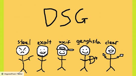 Disguised Toast Valorant team roster: DSG in Paint