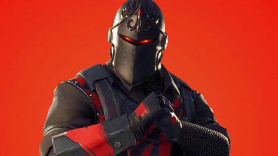Fortnite Weekly challenges missing changes: an image of the Black Knight from the battle royale shooter